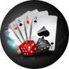 Playing cards for casino games